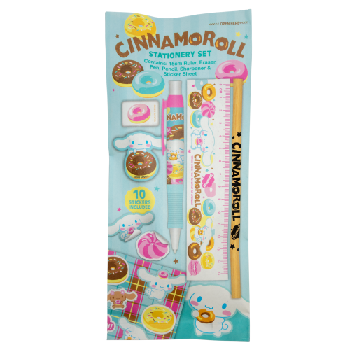 Blue Sky - CINNAMOROLL - Stationery Set 6pc