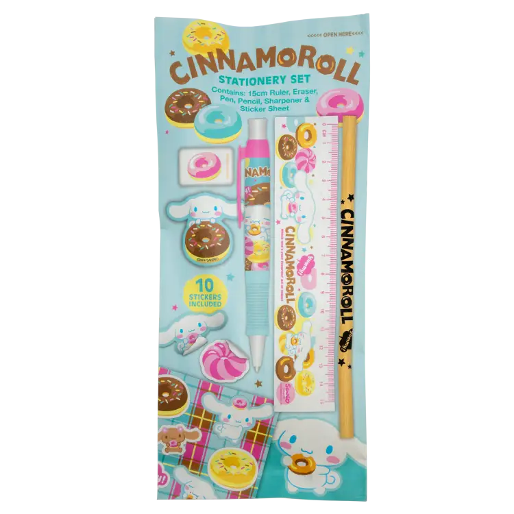 Blue Sky - CINNAMOROLL - Stationery Set 6pc