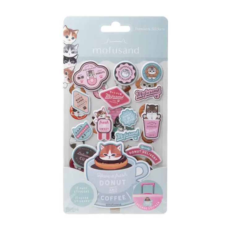 Blue Sky - MOFUSAND - Puffy Stickers