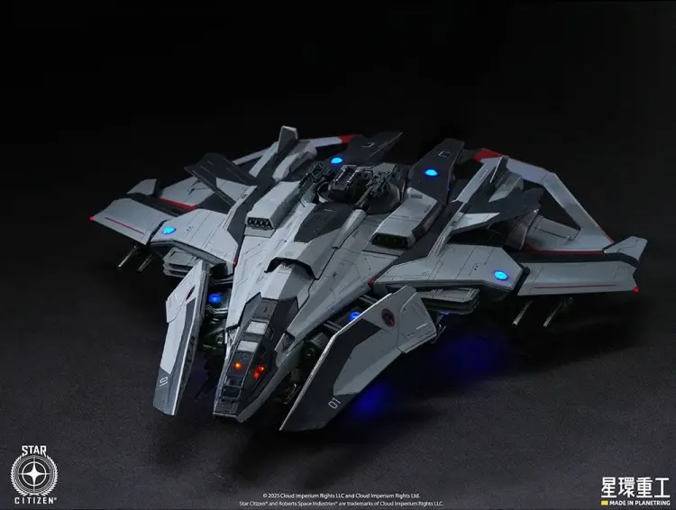 Kotobukiya - STAR CITIZEN -1/100 Anvil F8C Lightning -Pre-Assembled Model Kit 26cm