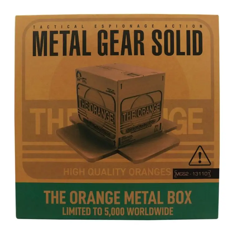 Fanattik - METAL GEAR SOLID 2 - Cardboard Box - Replica Limited Edition
