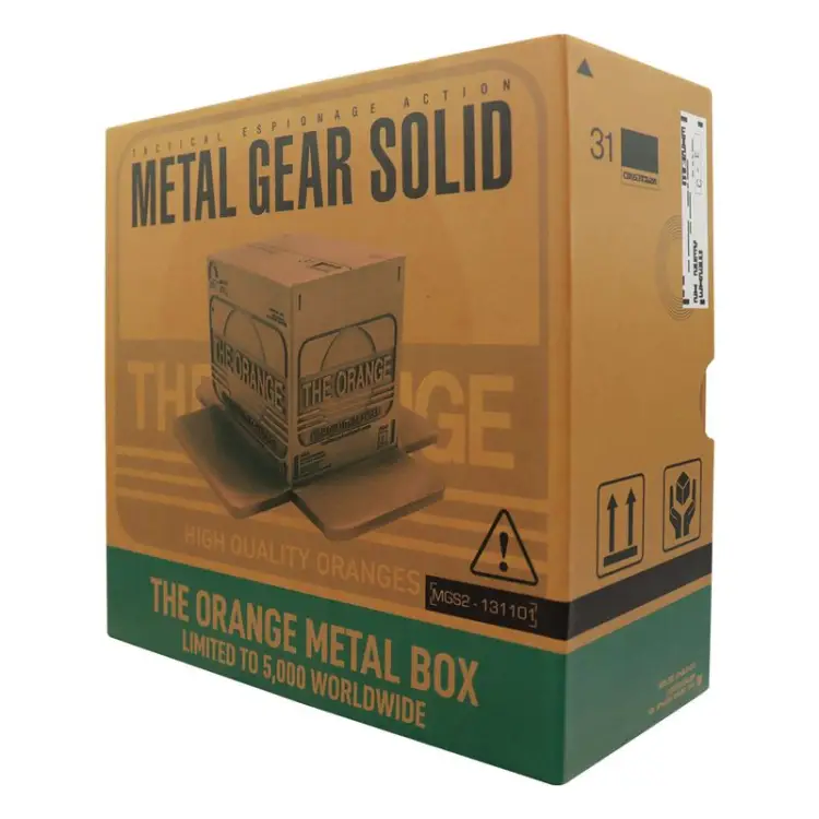 Fanattik - METAL GEAR SOLID 2 - Cardboard Box - Replica Limited Edition