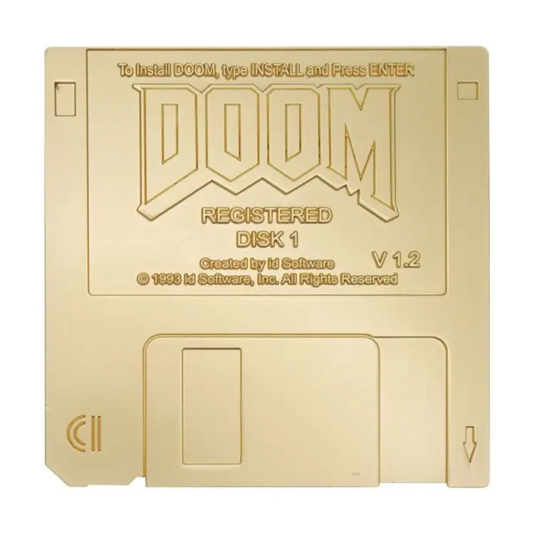 Fanattik - DOOM - Flippy Disk - Replica Limited Edition