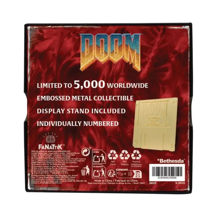 Fanattik - DOOM - Flippy Disk - Replica Limited Edition