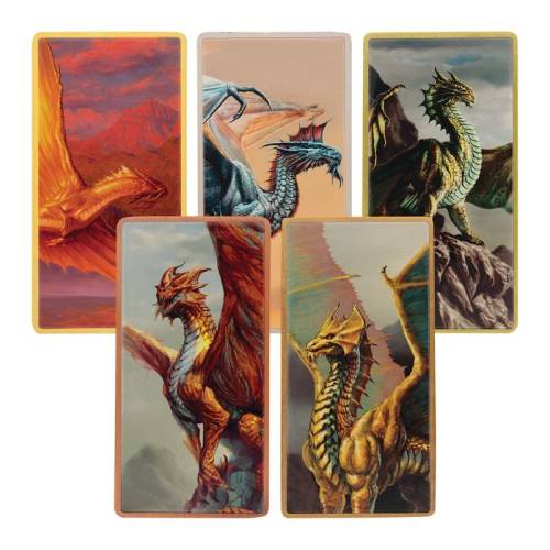 Fanattik - DUNGEONS & DRAGONS - Dragons - 5 Ingot Set