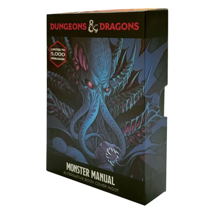 Fanattik - DUNGEONS & DRAGONS - Monster Manual - Limited Edition Ingot