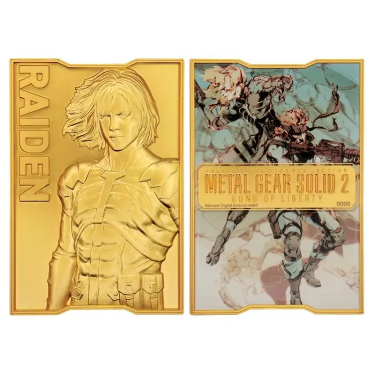Fanattik - METAL GEAR SOLID 2 - Raiden - Limited Edition Ingot