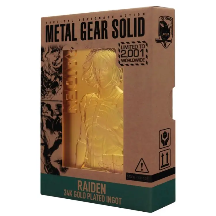 Fanattik - METAL GEAR SOLID 2 - Raiden - Limited Edition Ingot