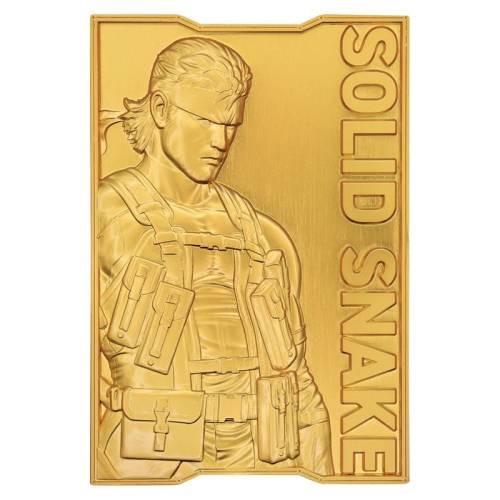 Fanattik - METAL GEAR SOLID 2 - Snake - Limited Edition Ingot
