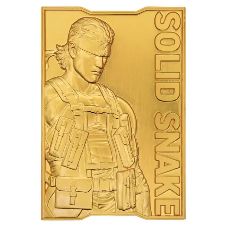 Fanattik - METAL GEAR SOLID 2 - Snake - Limited Edition Ingot