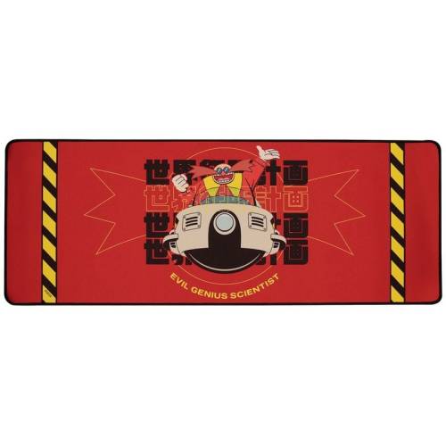 Fanattik - SONIC - Dr. Eggman - XL Desktop Mat + 1 Coaster