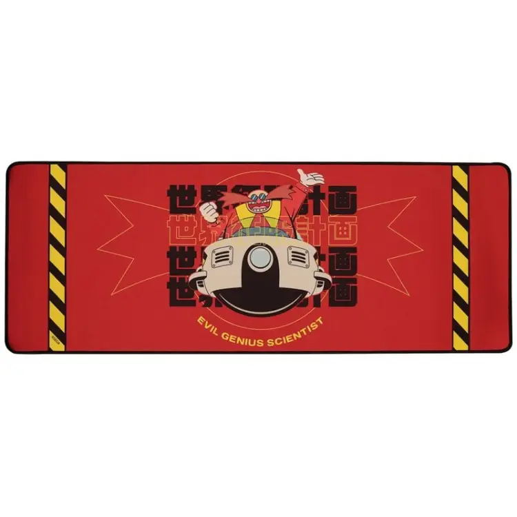 Fanattik - SONIC - Dr. Eggman - XL Desktop Mat + 1 Coaster