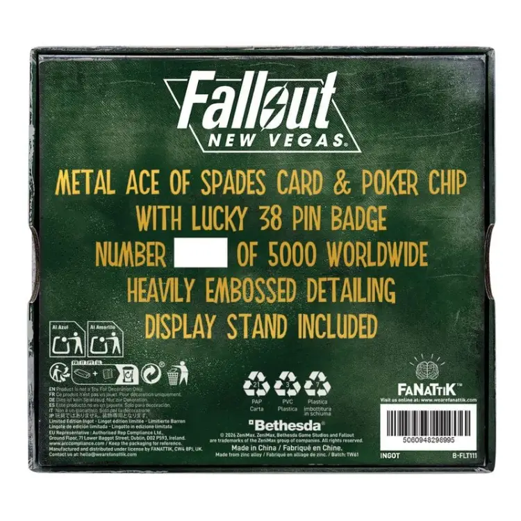 Fanattik - FALLOUT NEW VEGAS - Lucky 38 - Limited Editon Replica