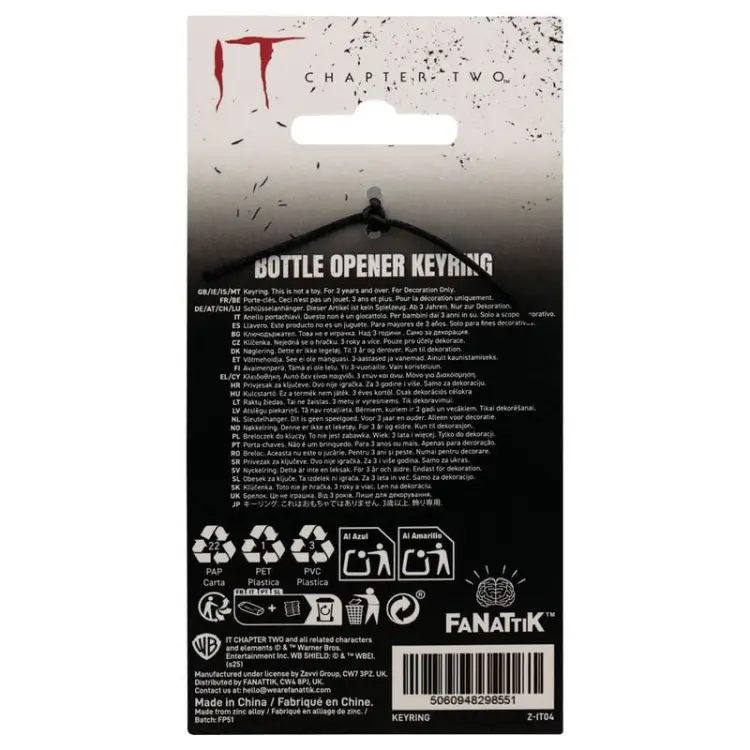 Fanattik - IT CHAPTER 2 - Pennywise - Limited Edition Bottle Opener