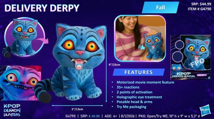 Hasbro - K-POP DEMMON HUNTERS - Delivery Derpy - Figure 23cm