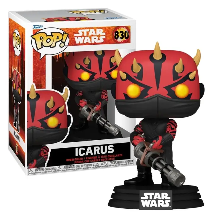 Funko - DARTH MAUL - POP Star Wars N° 830 - Icarus