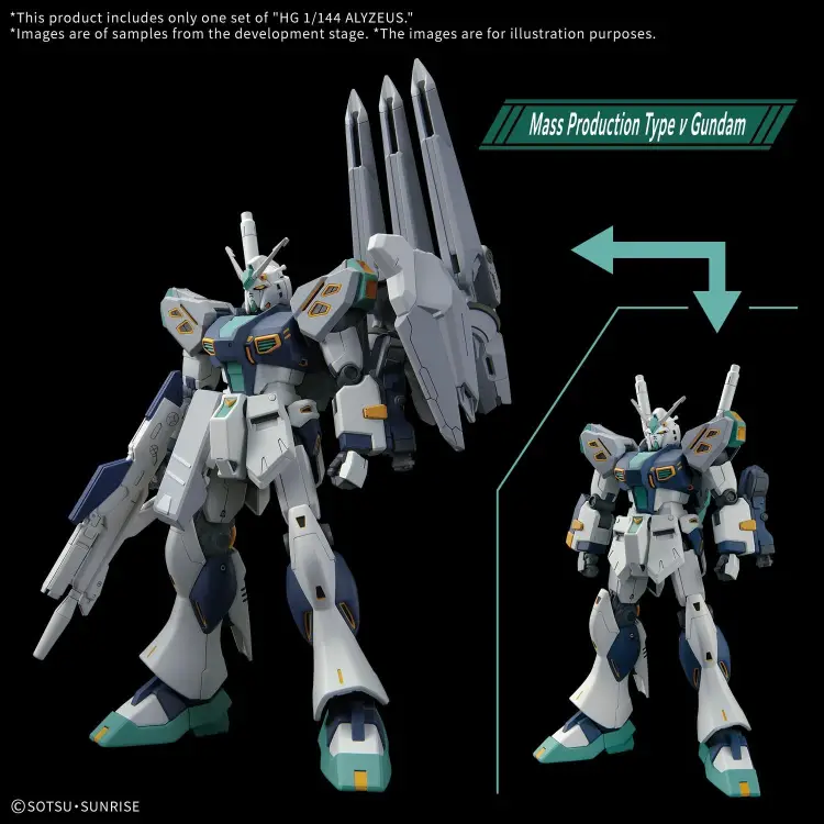 Bandai Model Kit - GUNDAM Hathaway Sorcery of Nymph Circe - 1/144 HGUC Alyzeus
