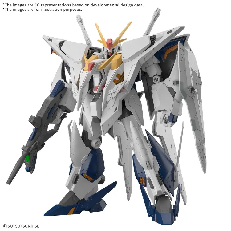 Bandai Model Kit - GUNDAM Hathaway Sorcery of Nymph Circe - 1/144 HG RX-105