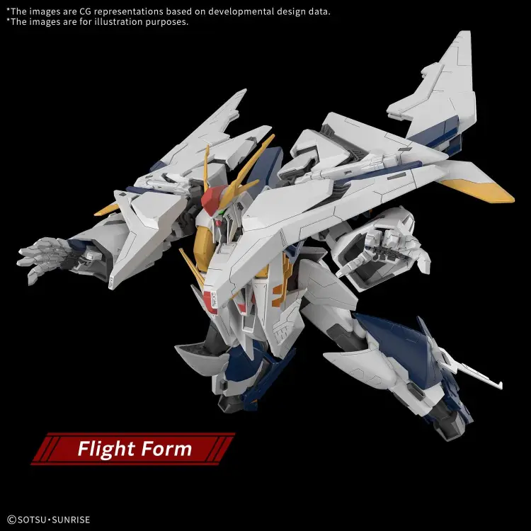 Bandai Model Kit - GUNDAM Hathaway Sorcery of Nymph Circe - 1/144 HG RX-105