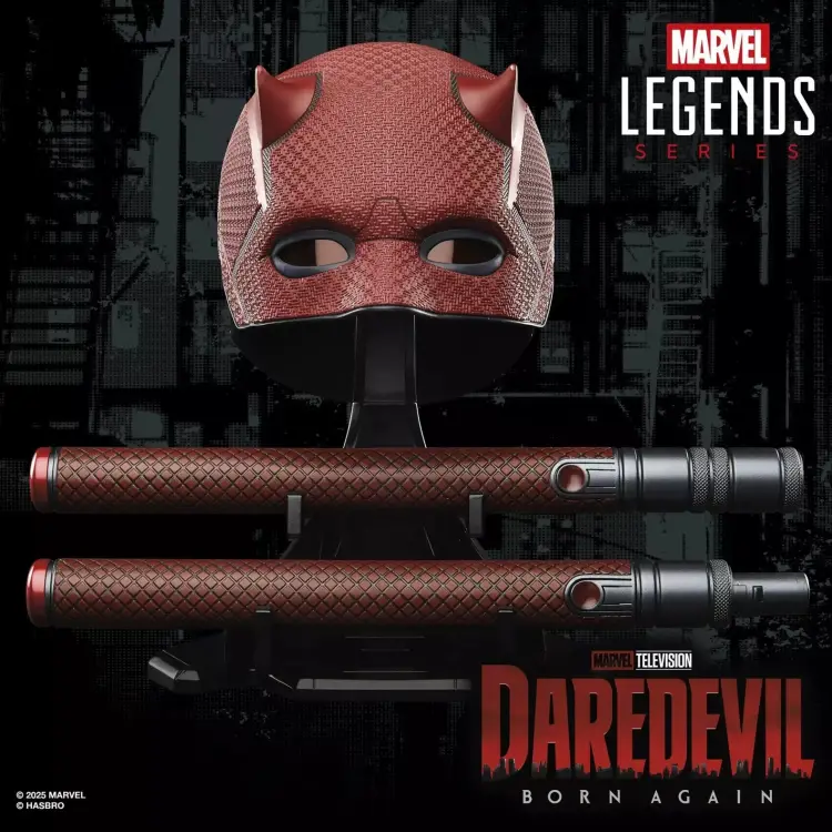 Hasbro - MARVEL - Helmet & Billy club Premium roleplay Daredevil Legend Series