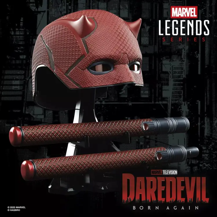 Hasbro - MARVEL - Helmet & Billy club Premium roleplay Daredevil Legend Series