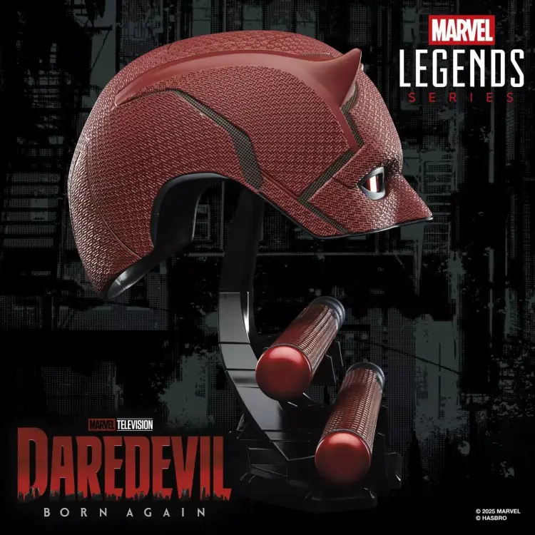 Hasbro - MARVEL - Helmet & Billy club Premium roleplay Daredevil Legend Series
