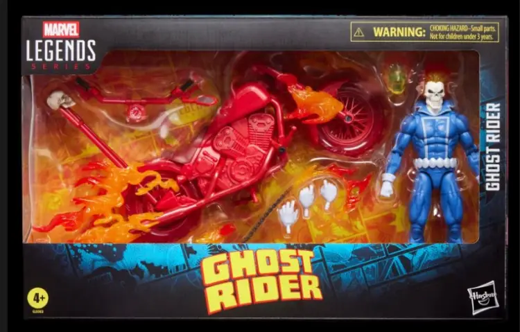 Hasbro - MARVEL - Ghost Rider with Motorcycle - Figure Legend Series 15cm