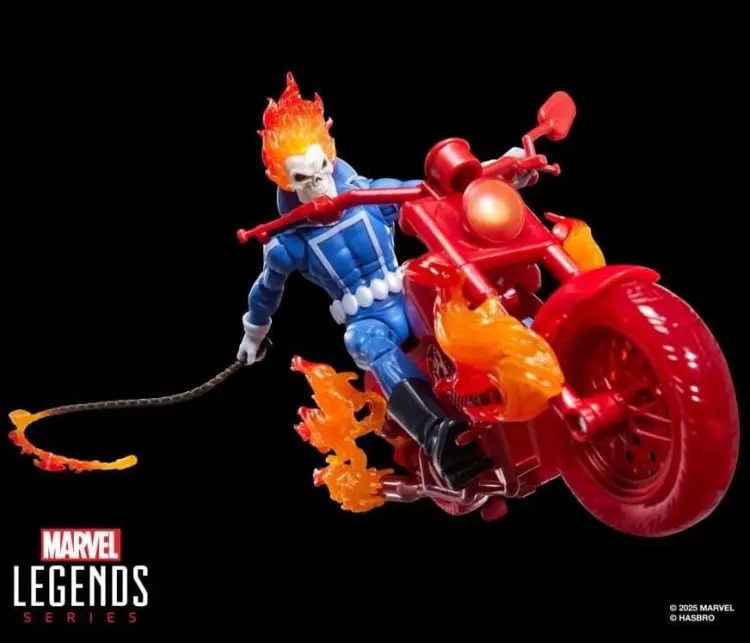 Hasbro - MARVEL - Ghost Rider with Motorcycle - Figure Legend Series 15cm