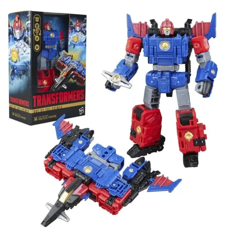 Hasbro - TRANSFORMERS Age of the Primes - Nexus Prime Voyager - Figure 15.5cm