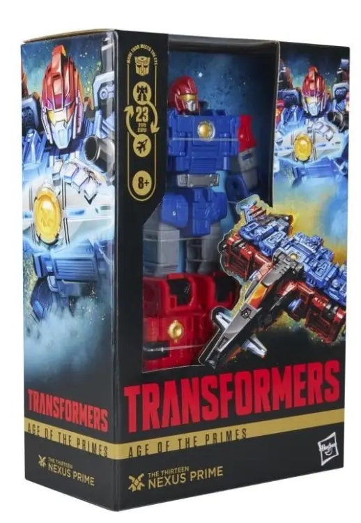 Hasbro - TRANSFORMERS Age of the Primes - Nexus Prime Voyager - Figure 15.5cm