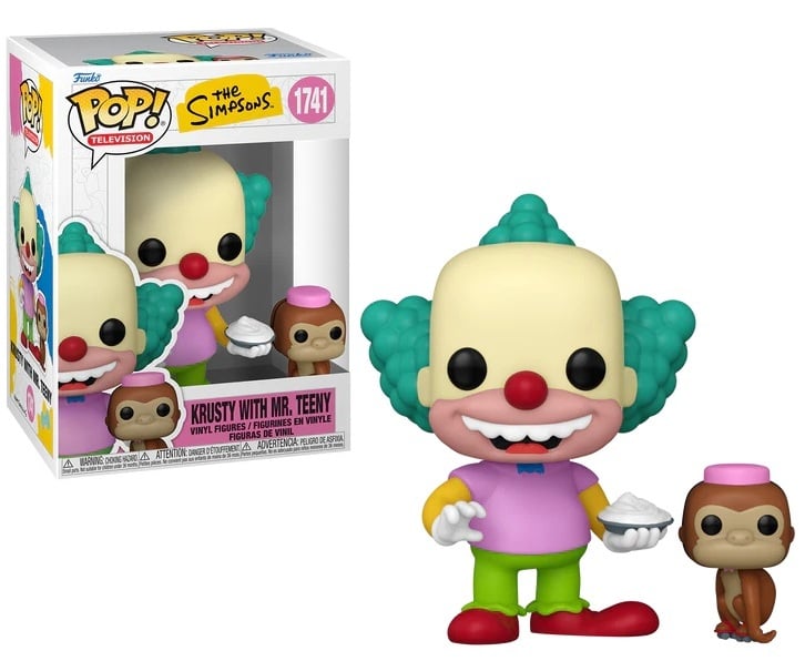 Funko - THE SIMPSONS - POP & Buddy N° 1741 - Krusty & Mr. Tenny