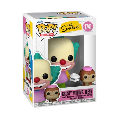Funko - THE SIMPSONS - POP & Buddy N° 1741 - Krusty & Mr. Tenny