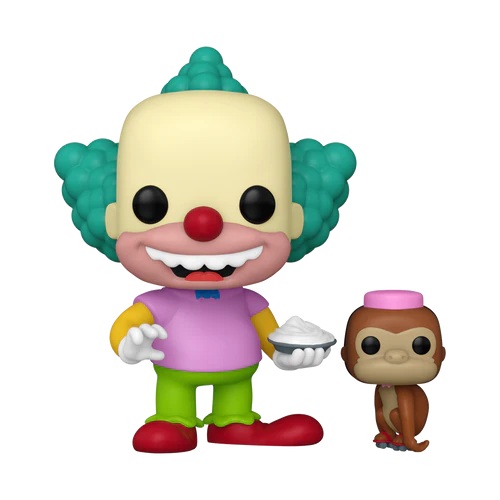 Funko - THE SIMPSONS - POP & Buddy N° 1741 - Krusty & Mr. Tenny