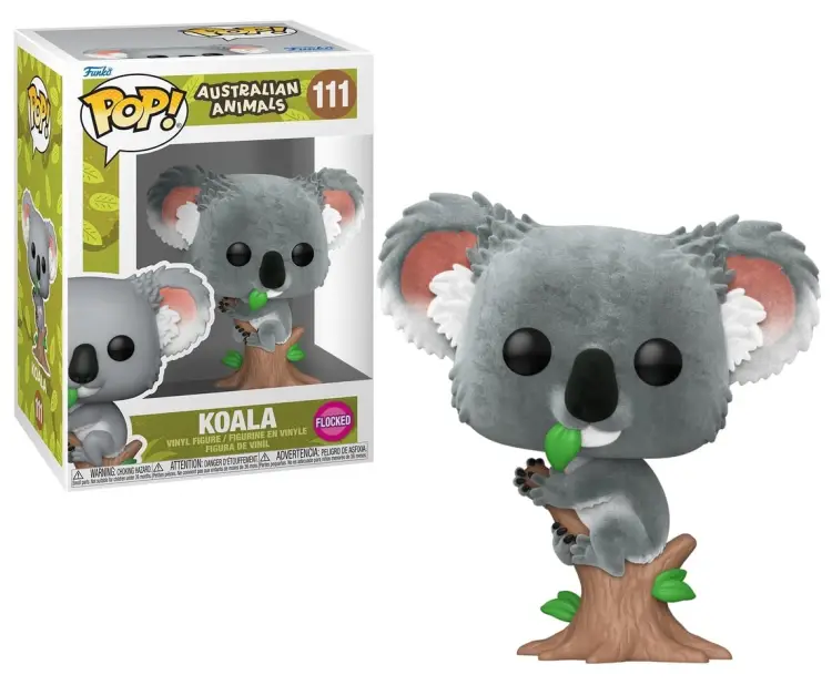 Funko - AUSTRALIAN ANIMALS - POP N° 111 - Koala (Flocked)