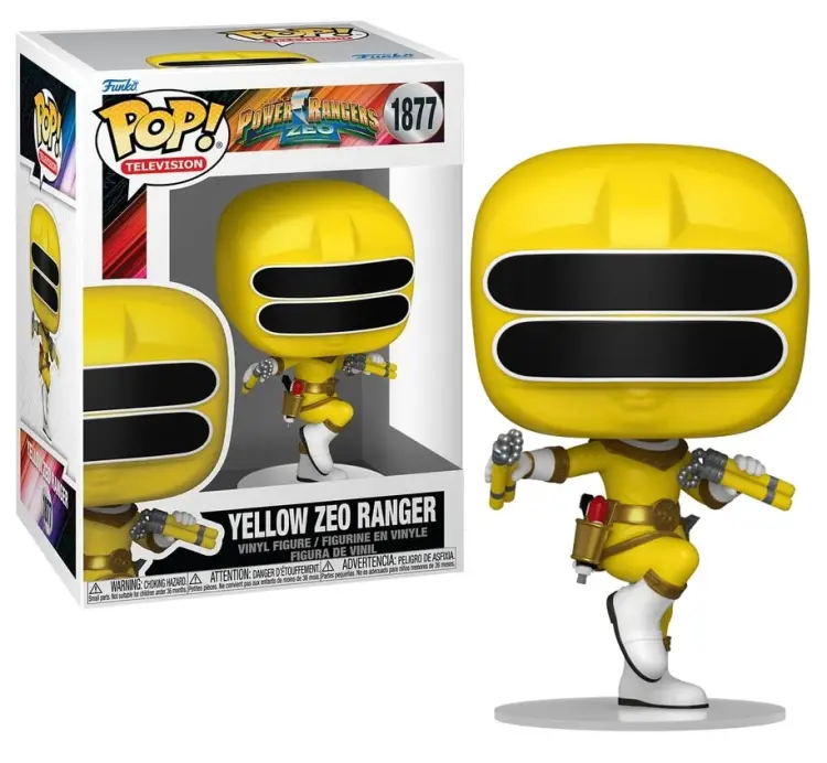 Funko - POWER RANGERS ZEO - POP TV N° 1877 - Zeo Ranger Yellow