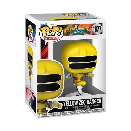 Funko - POWER RANGERS ZEO - POP TV N° 1877 - Zeo Ranger Yellow