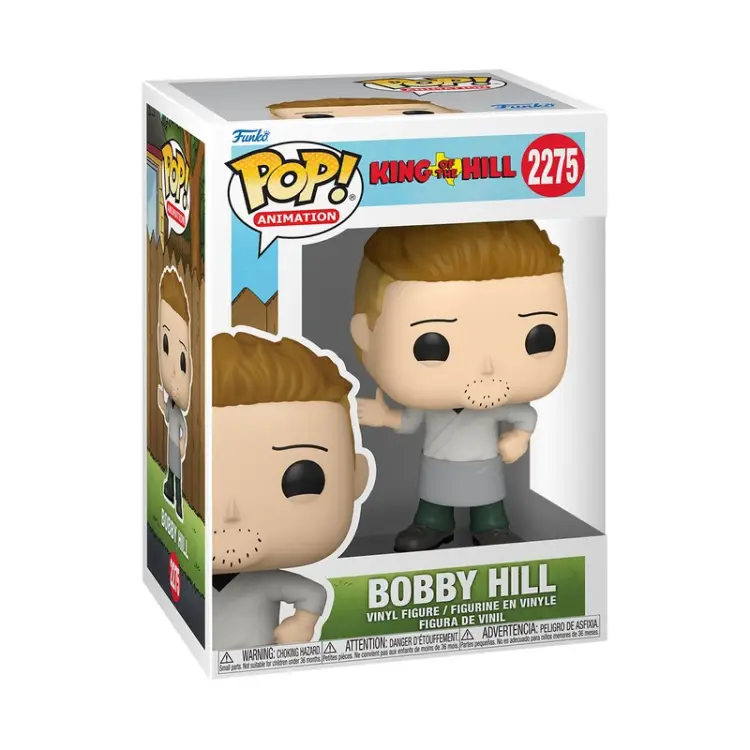 Funko - KING OF THE HILL - POP Animation N° 2275 - Bobby Hill (Robata Chane)