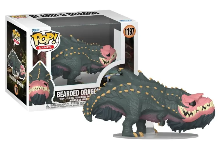 Funko - TUROK - POP Games N° 1197 - Bearded Dragon