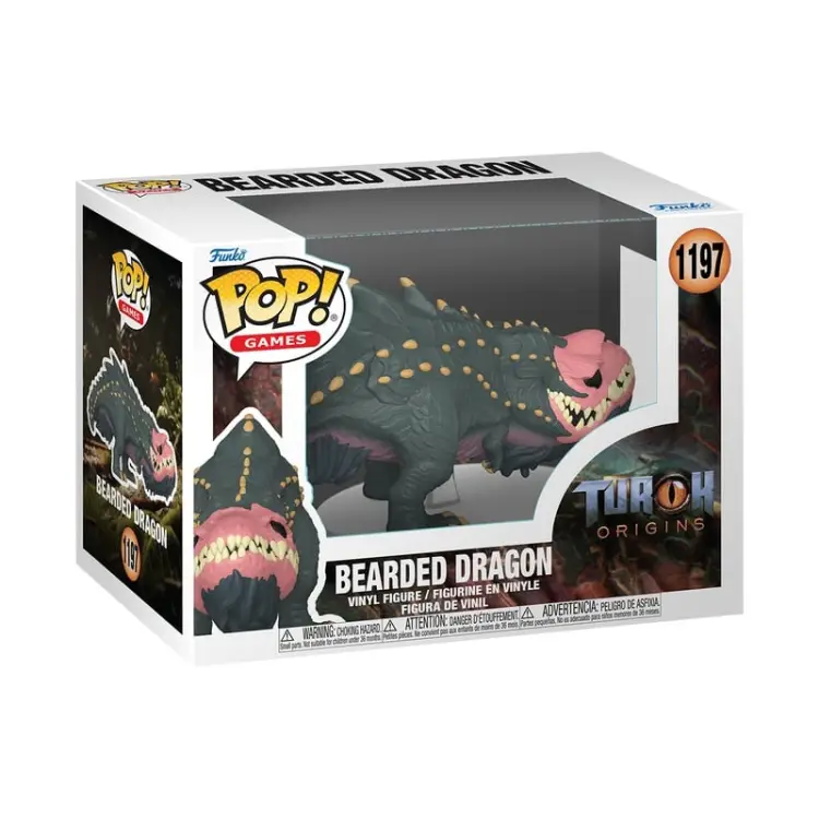 Funko - TUROK - POP Games N° 1197 - Bearded Dragon