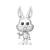 Funko - LOONEY TUNES - POP Animation N° 2010 - Bugs Bunny (Sketched Deco)
