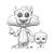 Funko - LOONEY TUNES - POP & Buddy N° 2013 -Sylvester & Tweety (Sketched Deco)