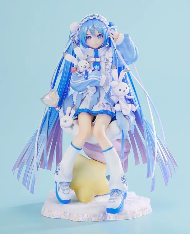 Goodsmile - HATSUNE MIKU - Snow Miku Yukiiro Pop - Statue 1/7 24cm
