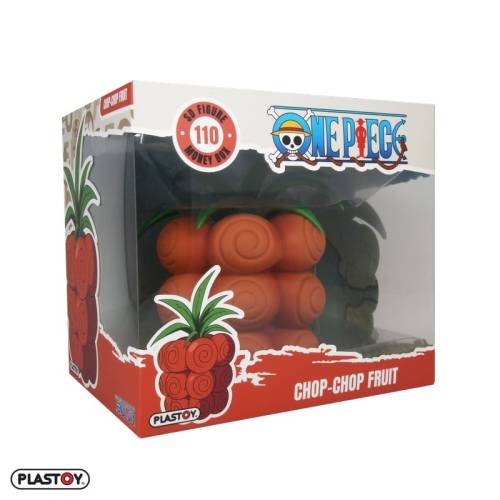 Plastoy - ONE PIECE - Chop-Chop Fruit - Money Box PVC 14.5cm