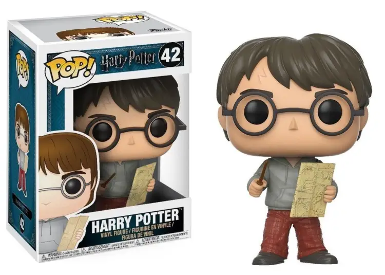 Funko - HARRY POTTER - POP N° 42 - Harry with Marauders Map