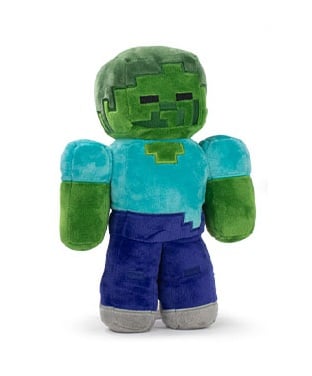 Barrado - MINECRAFT - Steve Zombie - Plush 30cm