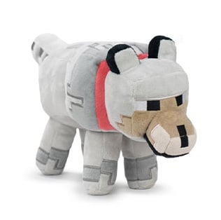 Barrado - MINECRAFT - Wolf - Plush 30cm