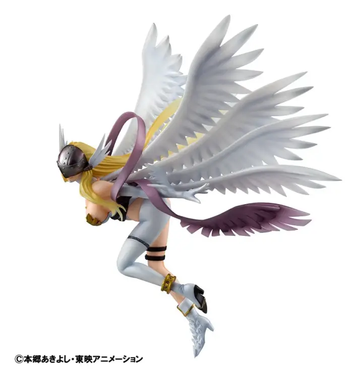 Megahouse - DIGIMON - Angewomon & Hikari Yagami - Statue G.E.M. 22cm