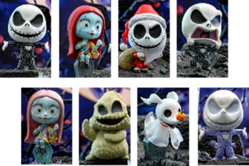 Yume - NIGHTMARE BEFORE CHRISTMAS - Assortiment 8 Fig. Cosbi 8cm