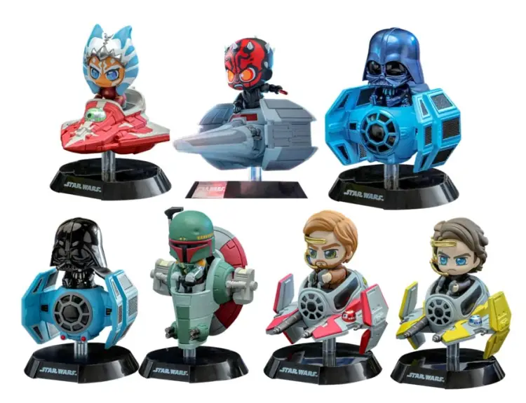 Yume - STAR WARS - Series 1 - Assortiment 6 Figures Cosbi Riders