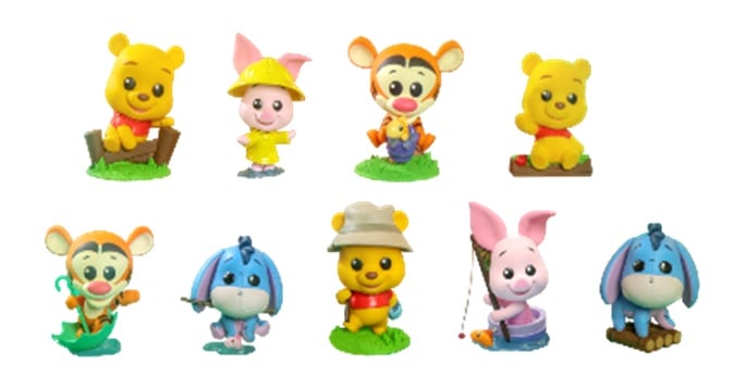 Yume - WINNIE THE POOH - Assortiment 8 Fig. 8cm